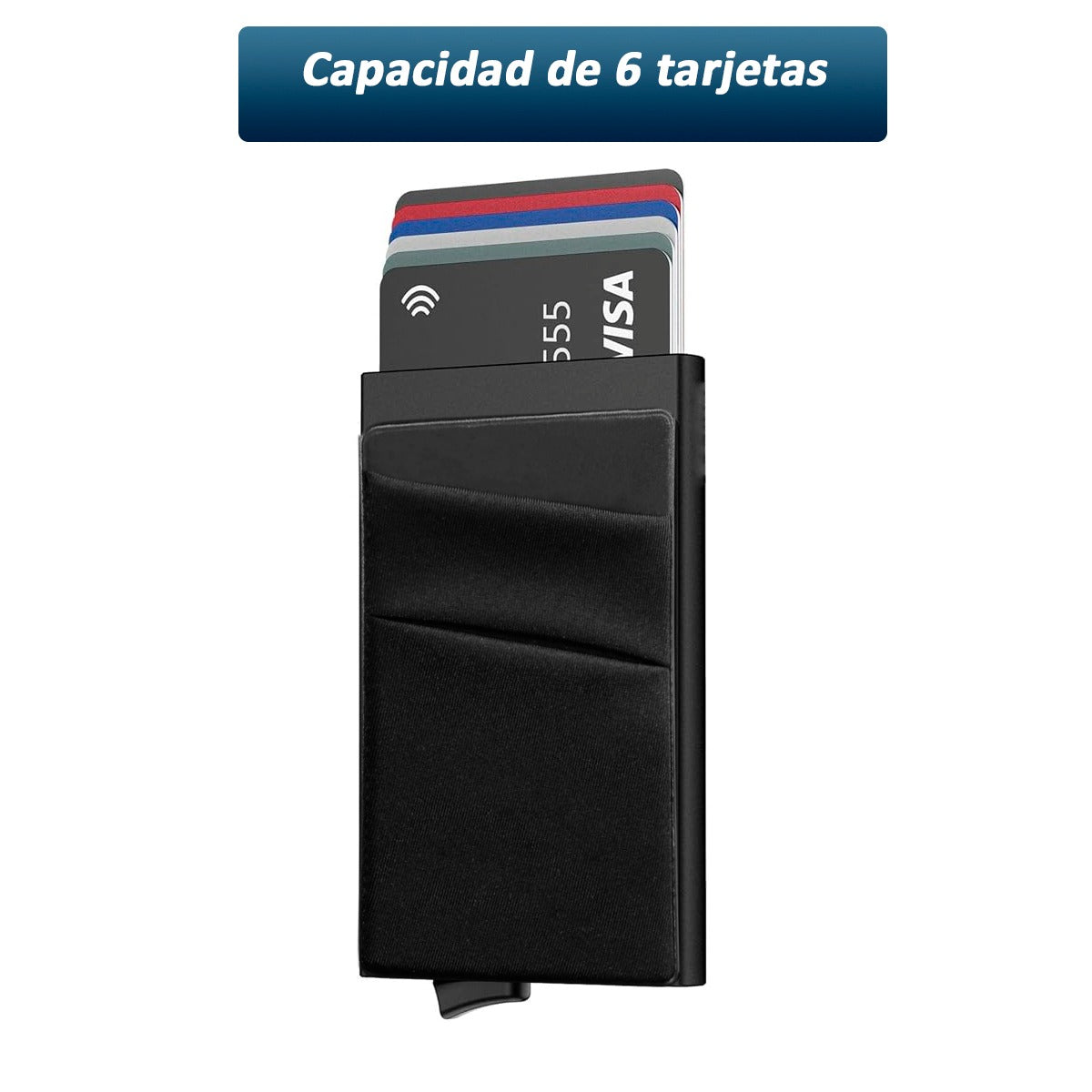 Tarjetero BLOQUEO SCANER Rfid Nfc - Seguridad en tu bolsillo !!