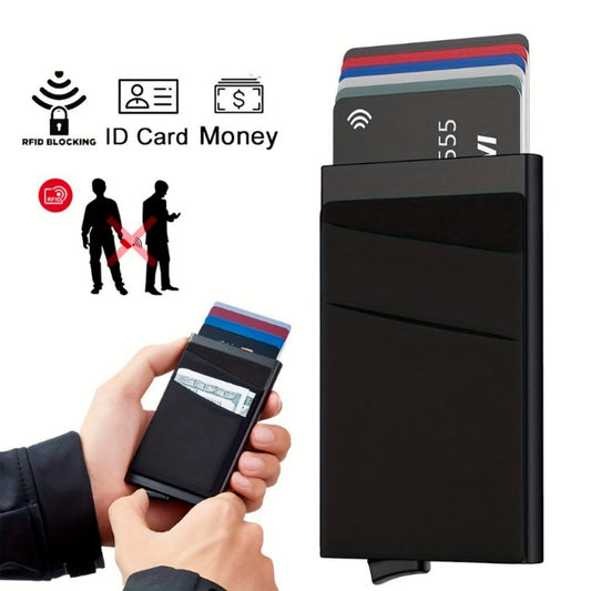 Tarjetero BLOQUEO SCANER  Rfid Nfc - Seguridad en tu bolsillo !!