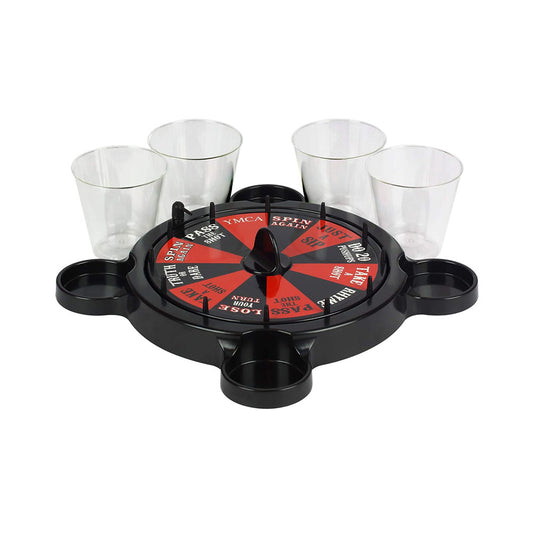 Juego Ruleta Tragos Casino 4 Vasos Shot