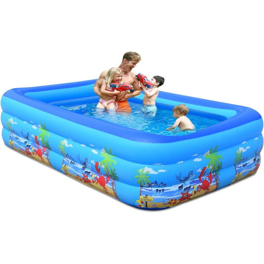 Piscina Inflable Niños 180 Cm 3 Anillos